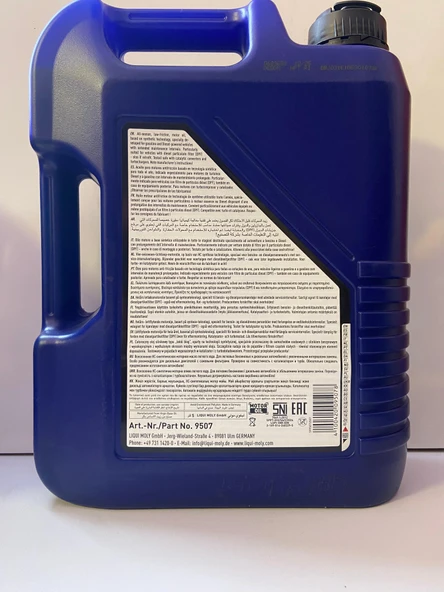 LIQUI MOLY 5W30 LONG TIME HIGH TECH 5LT - Resim 2