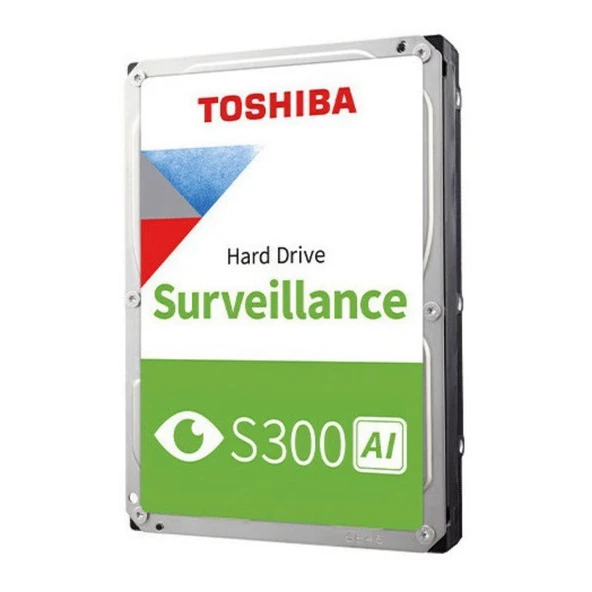 TOSHIBA 3.5" 8TB S300 AI MG10ADA800E-V 7200 RPM 512MB SATA-3 Güvenlik Diski ürün görseli 1
