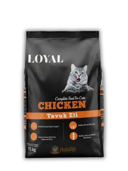 Loyal Tavuk Etli Yetişkin Kedi Maması 15 Kg - Dengeli Beslenme ve Yüksek Lezzet ürün görseli 1