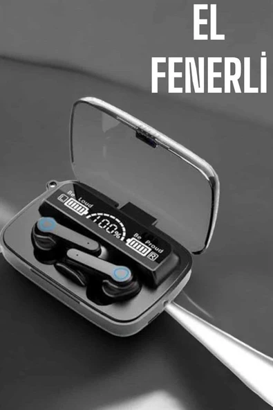 Bluetooth Kulaklık Powerbankli Dijital Göstergeli Dokunmatik Kontrol ürün görseli 1