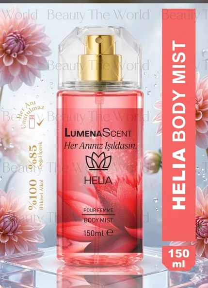 Lument Scent Helia Body Mist 150 ml Gün Boyu Taze, Işıltılı Bir Dokunuş ürün görseli 1