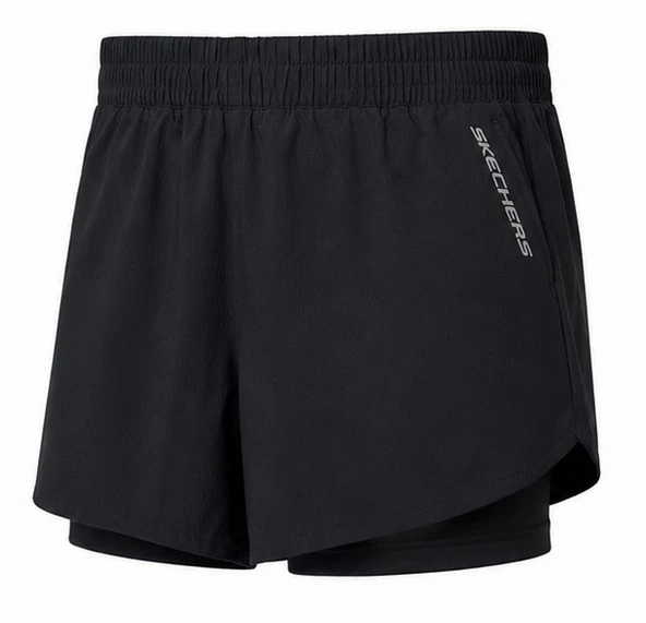 Skechers S2610155 W Performance Coll. 4 Inch 2 In 1 Short Taytlı Kadın Şort ürün görseli 1