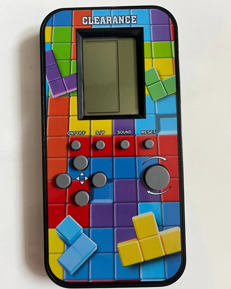 Oyuncak Tetris Game Renk Temalı 13 Cm x 7 Cm ürün görseli 1