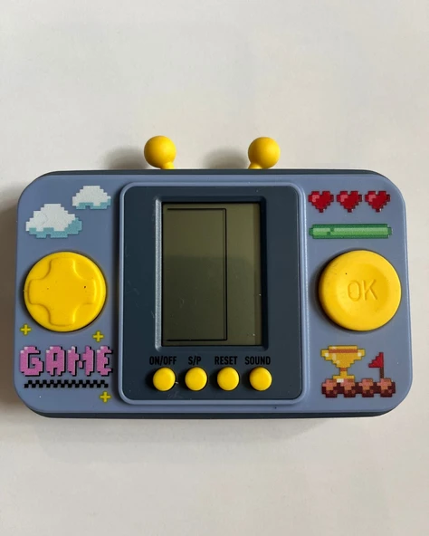 Oyuncak Tetris Gri Temalı 11 Cm x 7 Cm ürün görseli 1