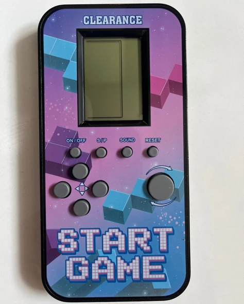 Oyuncak Tetris Game Temalı 13 Cm x 7 Cm ürün görseli 1
