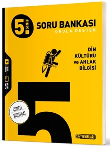 5. Sınıf Din Kültürü ve Ahlak Bilgisi Soru Bankası Hız Yayınları ürün görseli 1