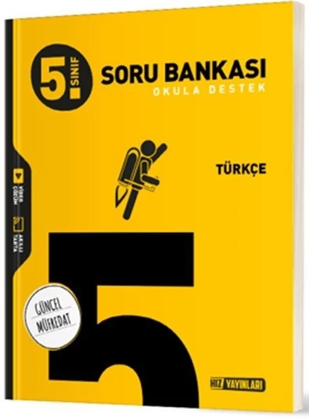 5. Sınıf Türkçe Soru Bankası Hız Yayınları ürün görseli 1