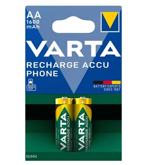 Varta Şarjlı Pil Kalem Pil AA 1600Mah 2Li ürün görseli 1