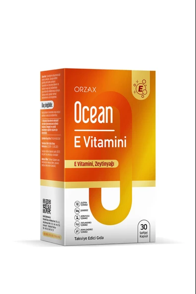 Ocean E Vitamini 30 Kapsül ürün görseli 1