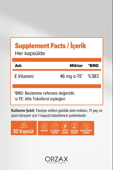 Ocean E Vitamini 30 Kapsül - Resim 2