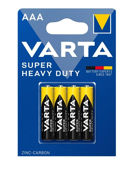 Varta Süperlife Kalem Pilince  AAA 4Lü ürün görseli 1