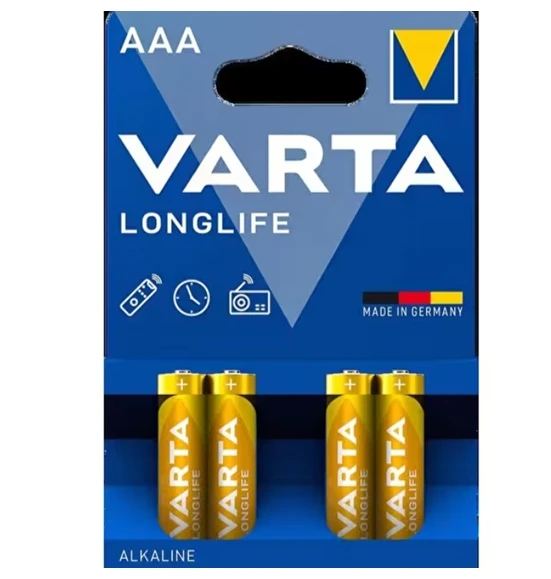 Varta Kalem Pil İnce AAA 4Lü - 4 set ürün görseli 1