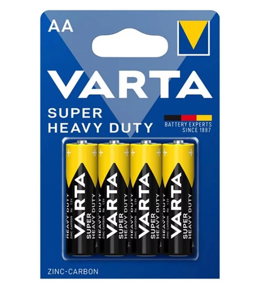 Varta Süperlife Kalem Pil AA 4Lü ürün görseli 1