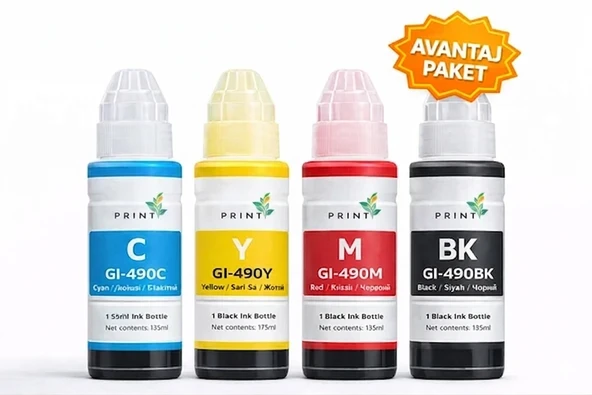 Canon Pixma G1416 Muadil Mürekkep - 4 Renk Set ürün görseli 1