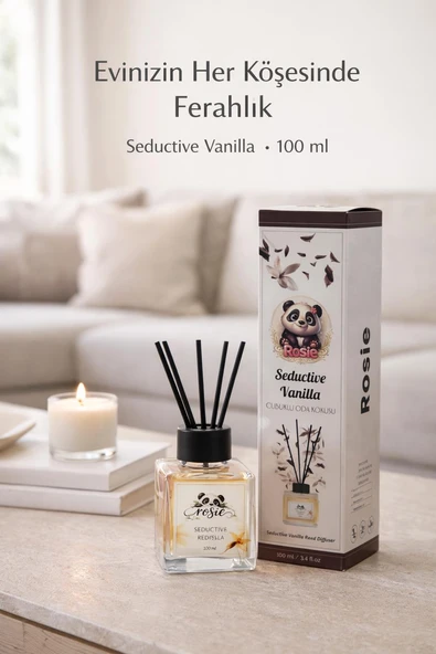 3'lü Seductive Vanilla Çubuklu Oda Kokusu 100 ml - Resim 3