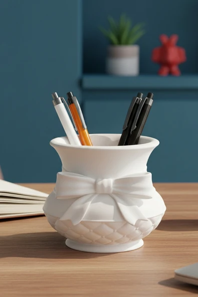 Trezon Papyon Kalemlik Masaüstü Organizer Çok Amaçlı 13 cm ürün görseli 1