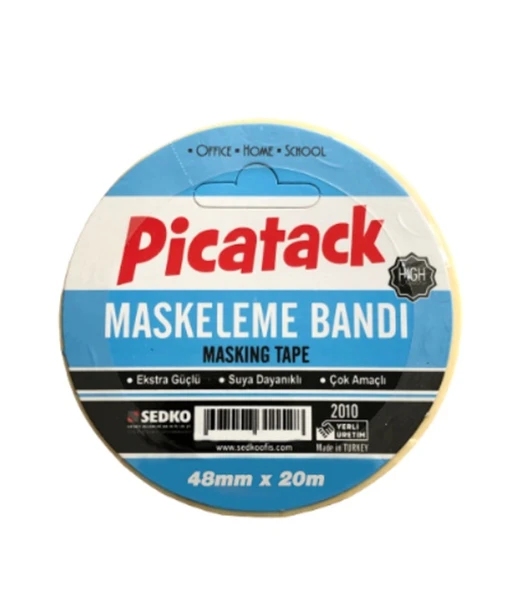 Picatack Maskeleme Bandı 48Mmx20Mt - 2 adet ürün görseli 1