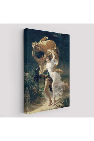 Trezon Fırtına Tablosu - Pierre Auguste Cot - The Storm-6476 ürün görseli 1