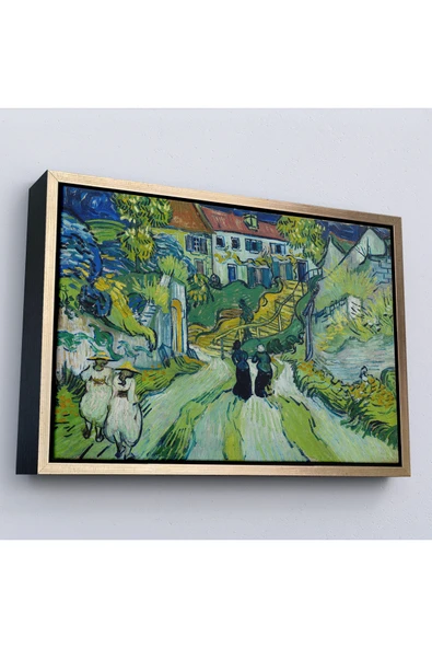 Trezon Ahşap Çerçeveli Vincent Van Gogh - La Siesta Tablosu-7187 ürün görseli 1