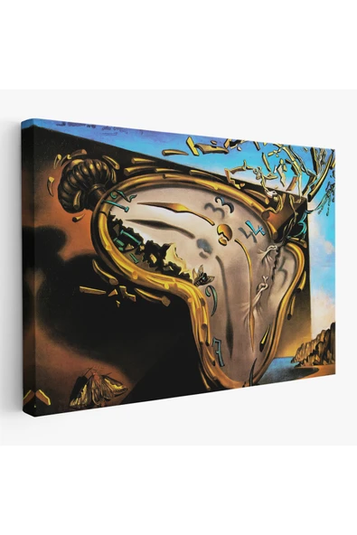 Trezon Salvador Dali'nin Eriyen Saat Belleğin Azmi Tablosu-6599 ürün görseli 1