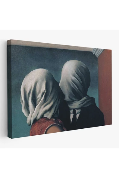 Trezon Rene MagriTrezon-drpkanvase The Lovers Tablosu-5161 ürün görseli 1