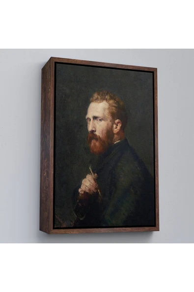 Trezon Ahşap Çerçeveli John Peter Russell - Vincent Van Gogh Tablosu-7469 ürün görseli 1