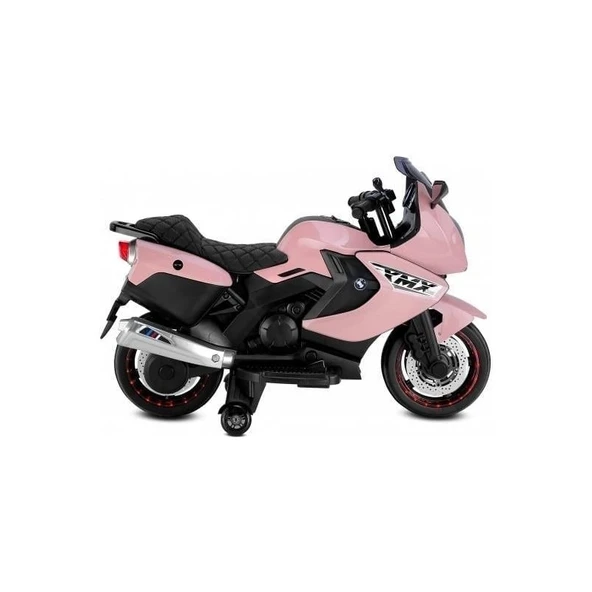 Babyhope 438 XMX-316 Akülü Motor 12V Pembe Tek Kişilik 25 kg Taşıma Kapasitesi ile ürün görseli 1