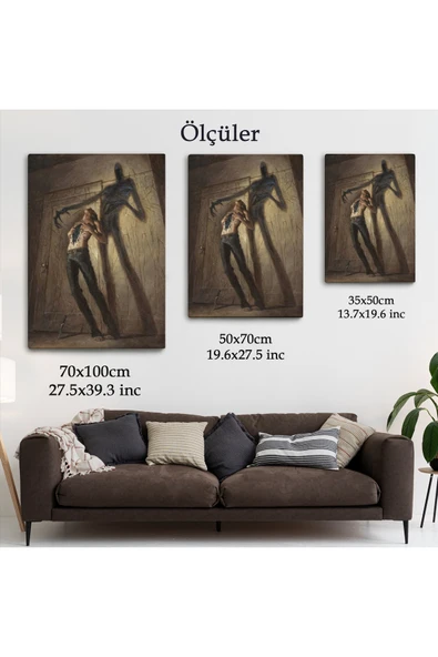 Trezon Sürreal Duvar Tablosu-6111 - Resim 5
