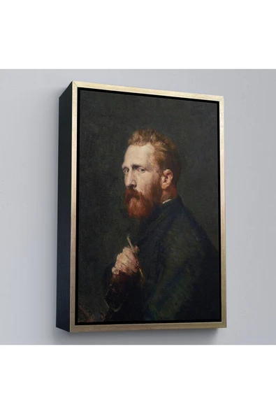 Trezon Ahşap Çerçeveli John Peter Russell - Vincent Van Gogh Tablosu-7469 ürün görseli 1