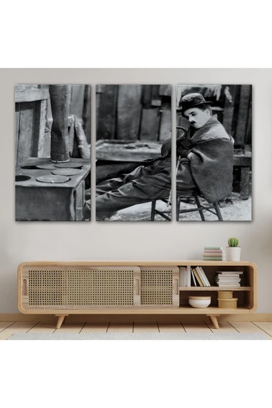 Trezon Charlie Chaplin Tablosu-6619 - Resim 3