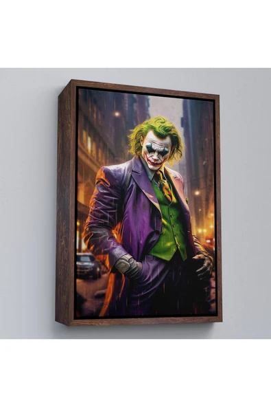 Trezon Ahşap Çerçeveli Joker Tablosu-7734 ürün görseli 1