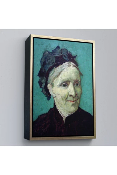 Trezon Ahşap Çerçeveli Vincent Van Gogh - Sanatçının Annesinin Portresi Tablo-7465 ürün görseli 1