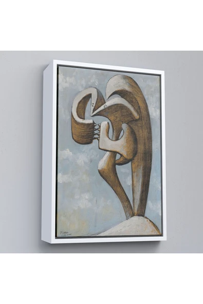 Trezon Ahşap Çerçeveli Pablo Picasso - Figür Tablosu-7300 ürün görseli 1