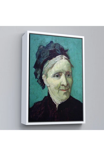 Trezon Ahşap Çerçeveli Vincent Van Gogh - Sanatçının Annesinin Portresi Tablo-7465 ürün görseli 1