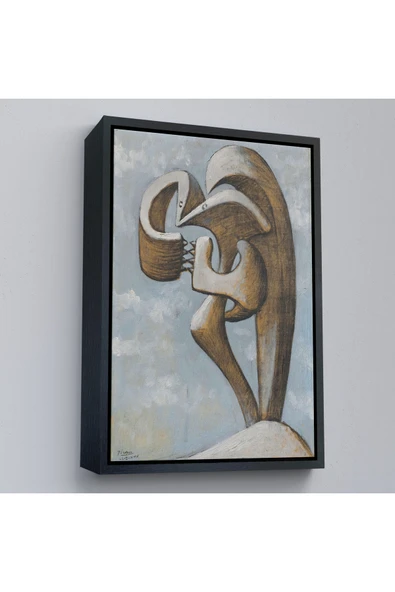 Trezon Ahşap Çerçeveli Pablo Picasso - Figür Tablosu-7300 ürün görseli 1