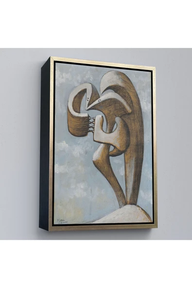 Trezon Ahşap Çerçeveli Pablo Picasso - Figür Tablosu-7300 ürün görseli 1
