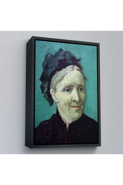 Trezon Ahşap Çerçeveli Vincent Van Gogh - Sanatçının Annesinin Portresi Tablo-7465 ürün görseli 1