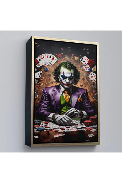 Trezon Ahşap Çerçeveli Joker Tablosu-7720 ürün görseli 1
