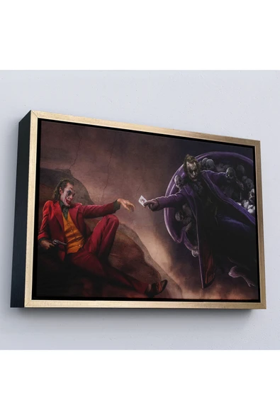 Trezon Ahşap Çerçeveli Joker Tablosu-7194 ürün görseli 1