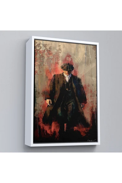 Trezon Ahşap Çerçeveli Peaky Blinders-Thomas Shelby Tablosu-7967 ürün görseli 1