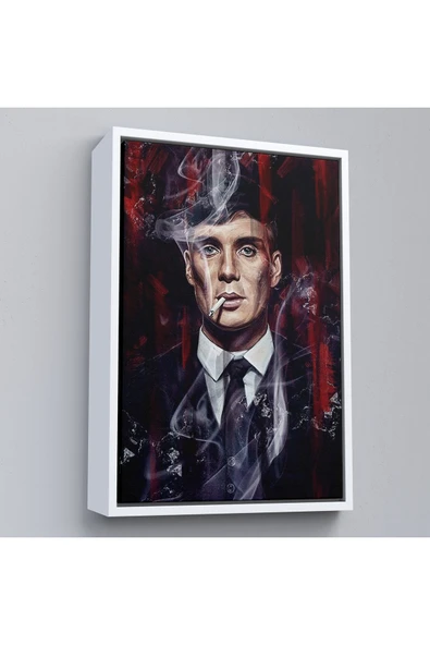Trezon Ahşap Çerçeveli Thomas Shelby - Tommy Shelby Tablo-7842 ürün görseli 1