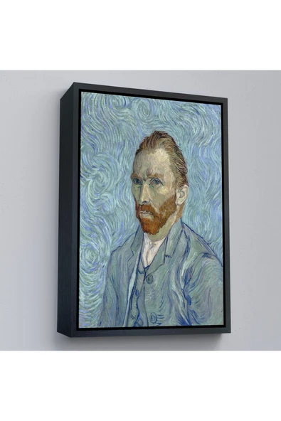 Trezon Ahşap Çerçeveli Vincent Van Gogh Otoportre Tablo-7446 ürün görseli 1