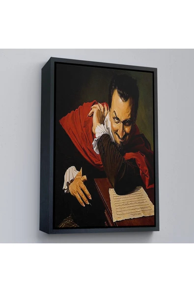 Trezon Ahşap Çerçeveli Mefistofeles, James Himsworth Tablo-7765 ürün görseli 1