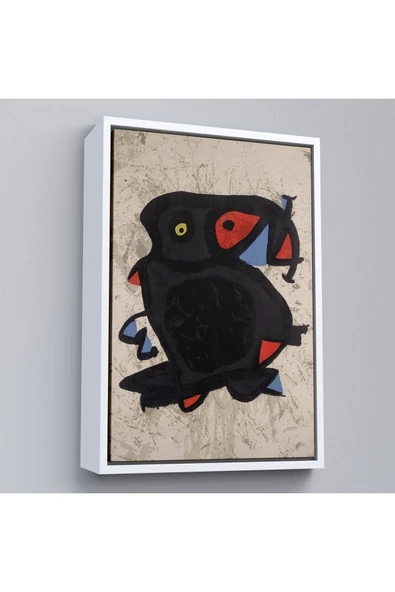 Trezon Ahşap Çerçeveli Joan Miro - Grand Palais Tablosu-7312 ürün görseli 1