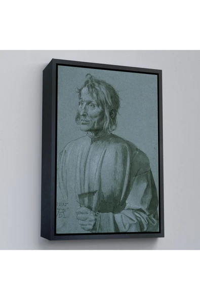 Trezon Ahşap Çerçeveli Albrecht Dürer - Mimar Hieronymus Von Augsburg Tablo-7421 ürün görseli 1