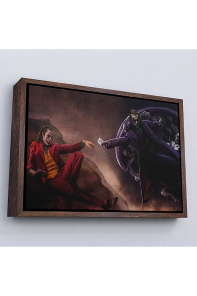 Trezon Ahşap Çerçeveli Joker Tablosu-7194 ürün görseli 1