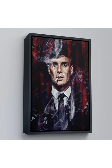 Trezon Ahşap Çerçeveli Thomas Shelby - Tommy Shelby Tablo-7842 ürün görseli 1