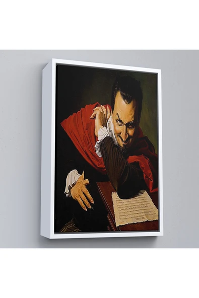 Trezon Ahşap Çerçeveli Mefistofeles, James Himsworth Tablo-7765 ürün görseli 1