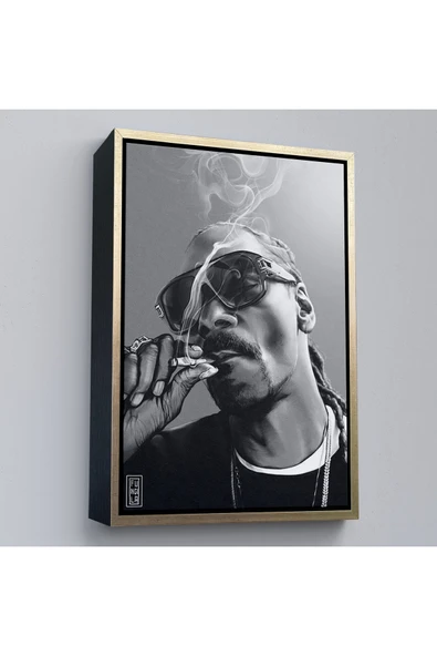 Trezon Ahşap Çerçeveli Snoop Dogg Tablo-7690 ürün görseli 1