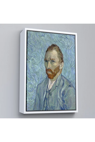 Trezon Ahşap Çerçeveli Vincent Van Gogh Otoportre Tablo-7446 ürün görseli 1